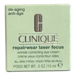 Clinique repairwear laser focus Wrinkle Eye Cream All Skin Types 15 ML